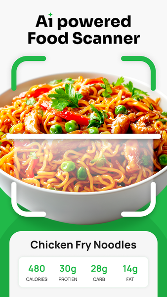 CaloVision: AI Calorie Counter - Image screenshot of android app