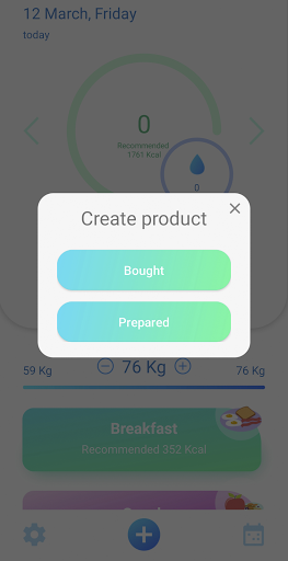 Calorie Counter - Food Tracker - Image screenshot of android app