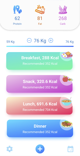 Calorie Counter - Food Tracker - Image screenshot of android app