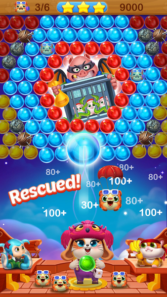 Bubble Shooter : Pop - Gameplay image of android game