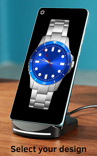 Huge Analog Clock - Image screenshot of android app