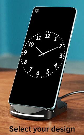 Huge Analog Clock - Image screenshot of android app