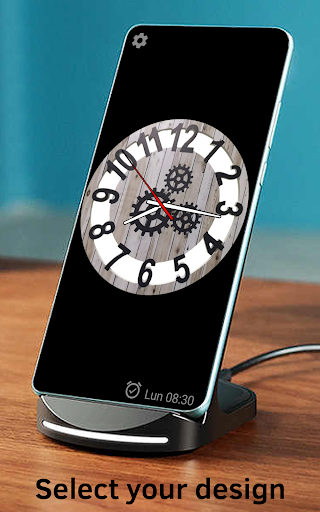 Huge Analog Clock - Image screenshot of android app