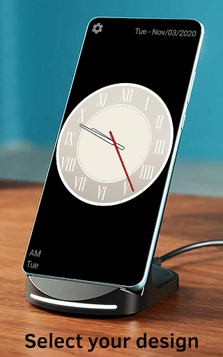 Huge Analog Clock - Image screenshot of android app