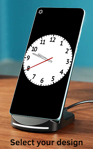 Huge Analog Clock - Image screenshot of android app