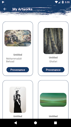 CAMA Provenance - عکس برنامه موبایلی اندروید