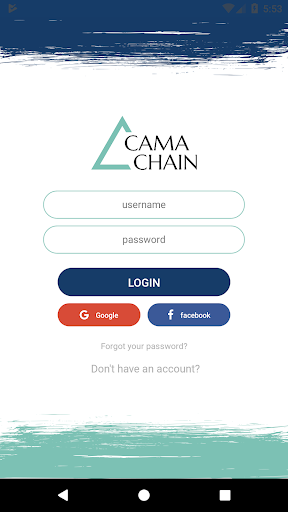 CAMA Provenance - Image screenshot of android app