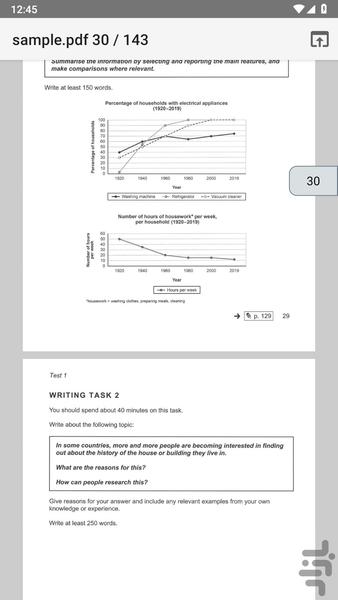 آموزش Cambridge IELTS 16 آکادمیک - Image screenshot of android app