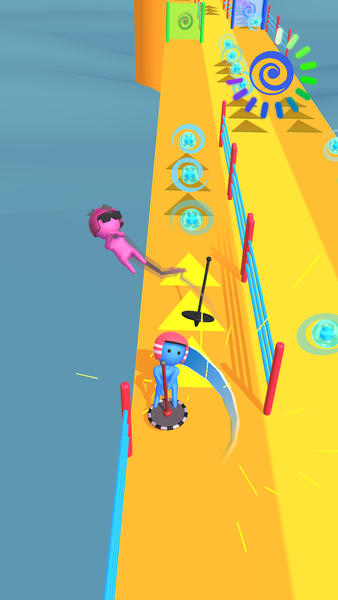 Spin Race 3D - Gameplay image of android game