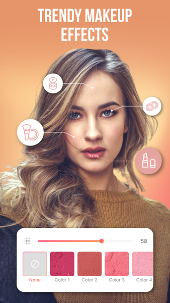 Sweet Beauty Camera & Stylist - عکس برنامه موبایلی اندروید