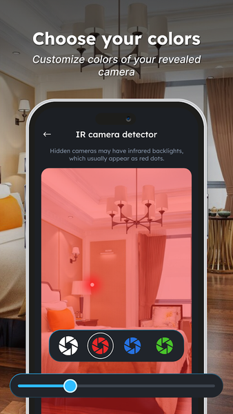 Camera Hidden Detector Spy - عکس برنامه موبایلی اندروید