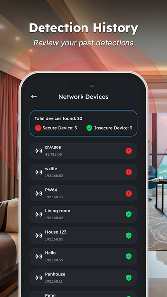 Camera Hidden Detector Spy - عکس برنامه موبایلی اندروید