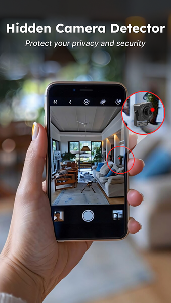 Camera Hidden Detector Spy - عکس برنامه موبایلی اندروید