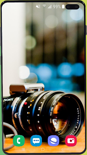 Camera Wallpaper HD - Image screenshot of android app