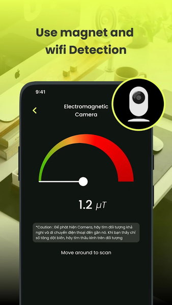 Camera Detector: Hidden Spy - عکس برنامه موبایلی اندروید