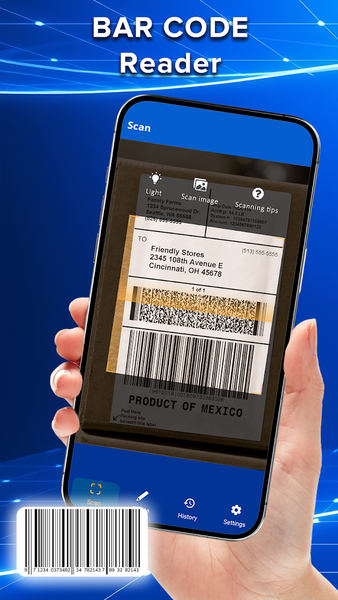 QR Scanner - Barcode Generator - عکس برنامه موبایلی اندروید