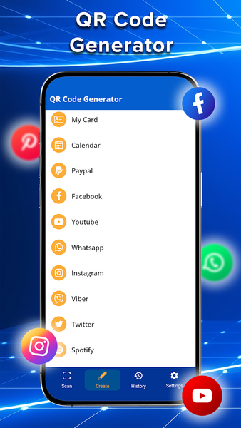 QR Scanner - Barcode Generator - عکس برنامه موبایلی اندروید