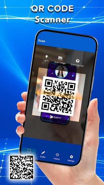 QR Scanner - Barcode Generator - عکس برنامه موبایلی اندروید