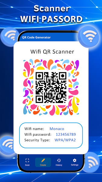QR Scanner - Barcode Generator - عکس برنامه موبایلی اندروید