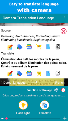 Camera Translator - Image screenshot of android app