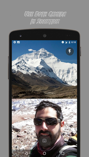 Dual Camera For Vlogger - Image screenshot of android app