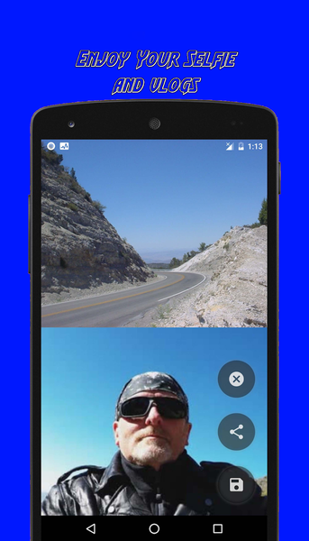 Dual Camera For Vlogger - Image screenshot of android app