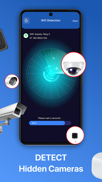Hidden Camera Detector ۲۰۲۵ - عکس برنامه موبایلی اندروید