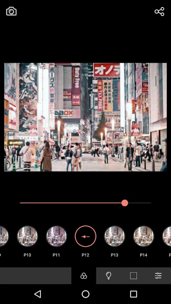 Analog Film Salmon Camera-Photo editor,Tokyo Filte - Image screenshot of android app