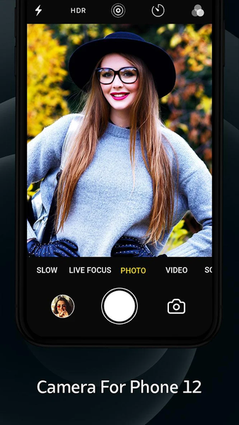 Camera for iphone 15 Pro OS 17 - Image screenshot of android app
