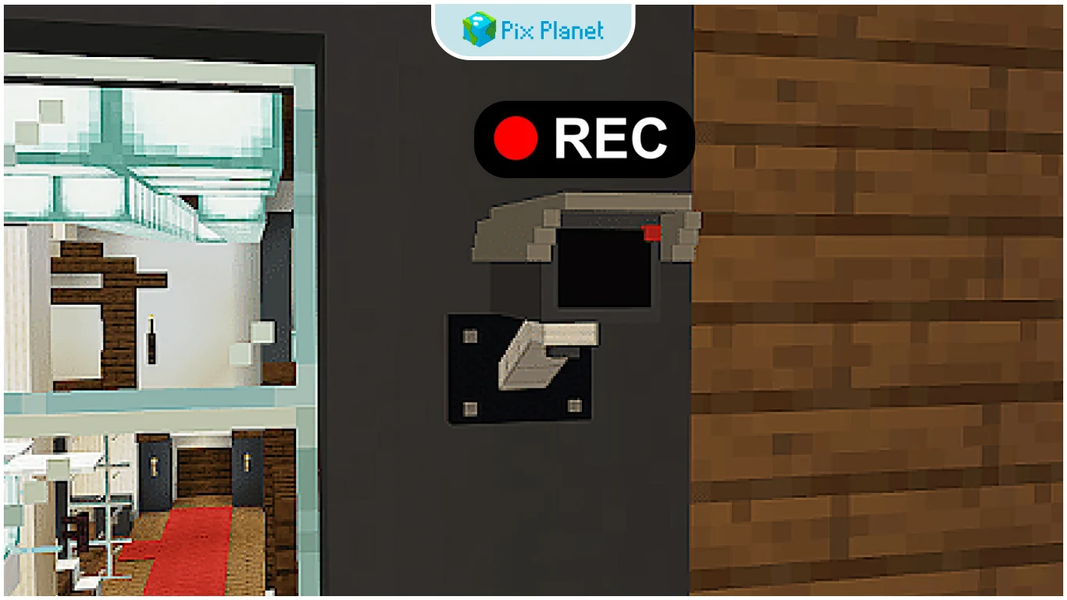 Security Cam mod for Minecraft - عکس برنامه موبایلی اندروید