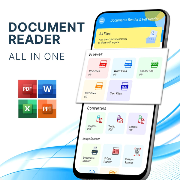 Document Reader & PDF Reader - عکس برنامه موبایلی اندروید