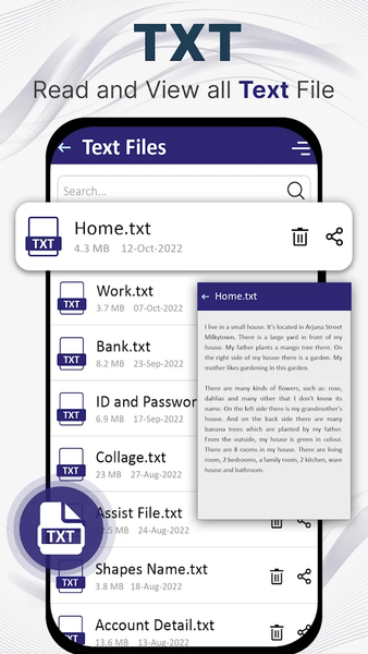 Document Reader & PDF Reader - Image screenshot of android app