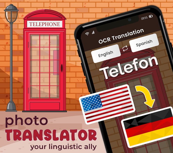 Photo Translate Text & Voice - عکس برنامه موبایلی اندروید