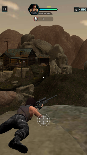 Camouflage Attack: Sniper Game - Gameplay image of android game