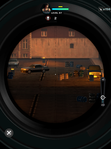 Camouflage Attack: Sniper Game - Gameplay image of android game