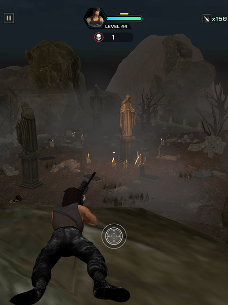 Camouflage Attack: Sniper Game - Gameplay image of android game