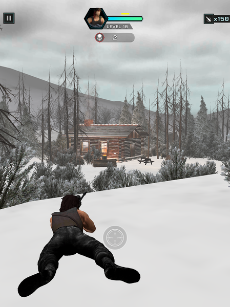 Camouflage Attack: Sniper Game - Gameplay image of android game