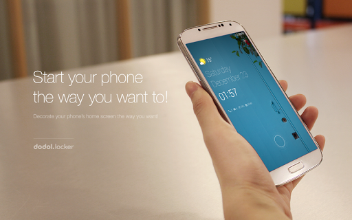 dodol locker - wallpaper - Image screenshot of android app