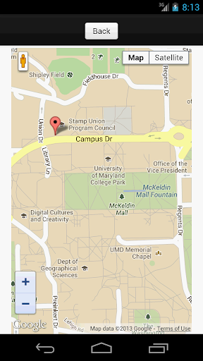 Campus Maps - عکس برنامه موبایلی اندروید