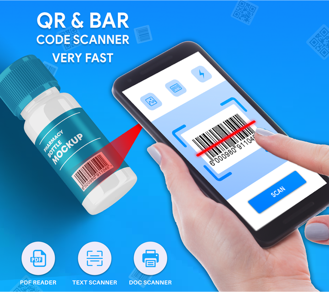 QR Scanner: Barcode Scanner - عکس برنامه موبایلی اندروید