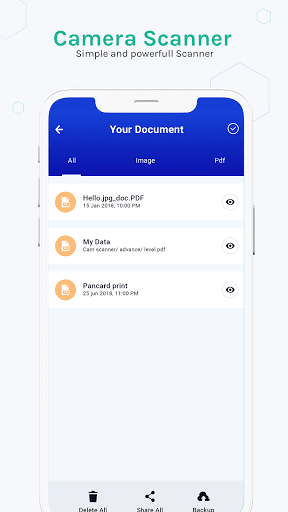 Camera Scanner - Image screenshot of android app