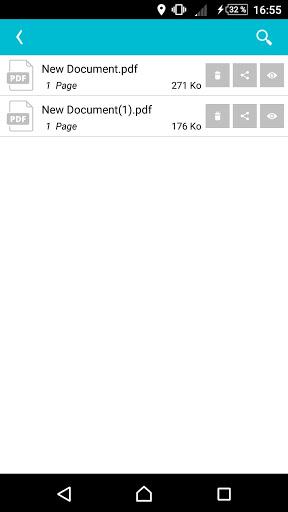 Convert JPG to PDF & Scanner - Image screenshot of android app