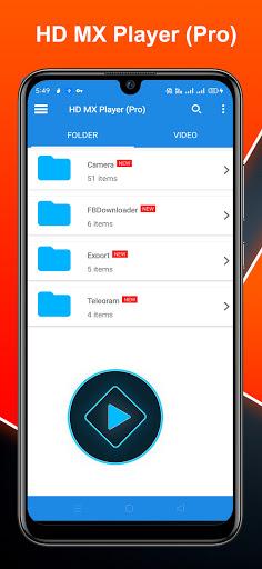HD MX Player (Pro) ۲۰۲۱ - عکس برنامه موبایلی اندروید