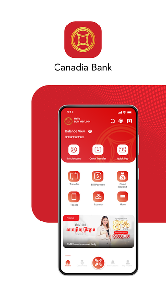 Canadia Bank - عکس برنامه موبایلی اندروید