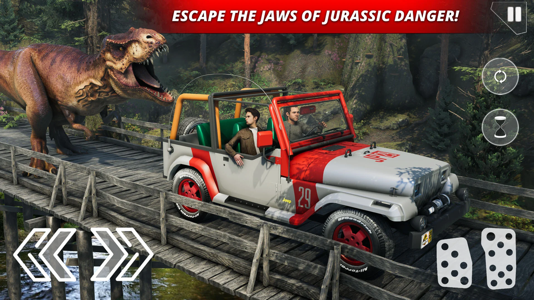 Jurassic Zoo Dinosaur Hunting - عکس بازی موبایلی اندروید