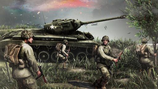 Call Of Courage : ww2 shooting - Gameplay image of android game