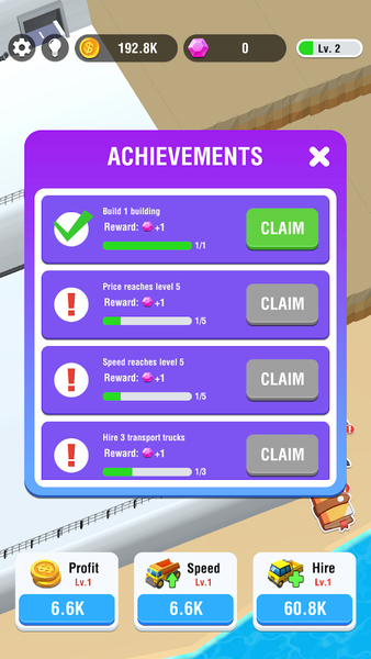 Canal Builder-Idle Game - Gameplay image of android game