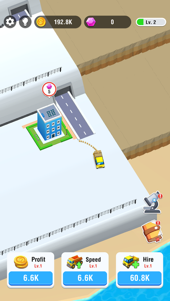 Canal Builder-Idle Game - Gameplay image of android game