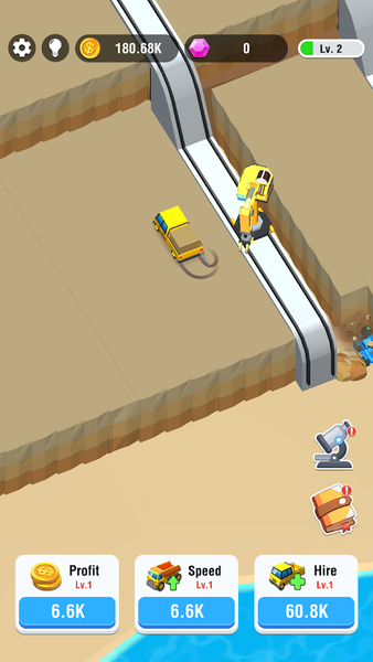 Canal Builder-Idle Game - Gameplay image of android game