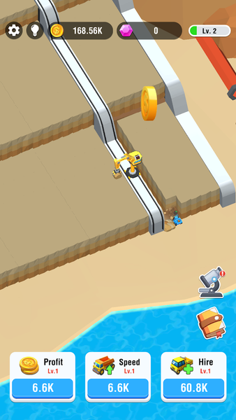 Canal Builder-Idle Game - Gameplay image of android game